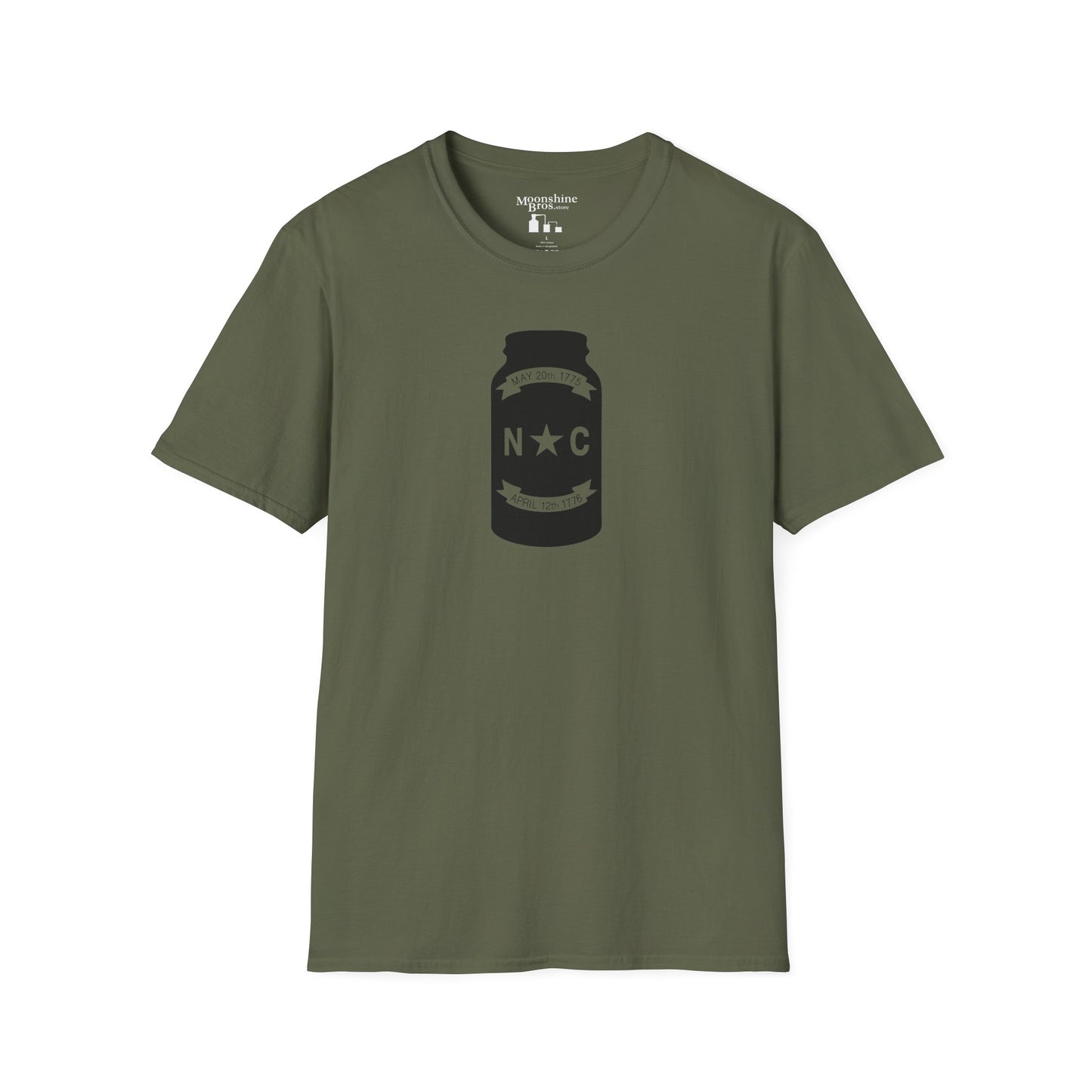 North Carolina Mason Jar & Banners Shirt