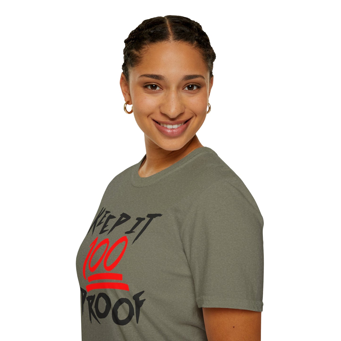 Keep It 100 Proof - For Fans of Hard Liquor & Moonshine! - Softstyle Tee T-Shirt