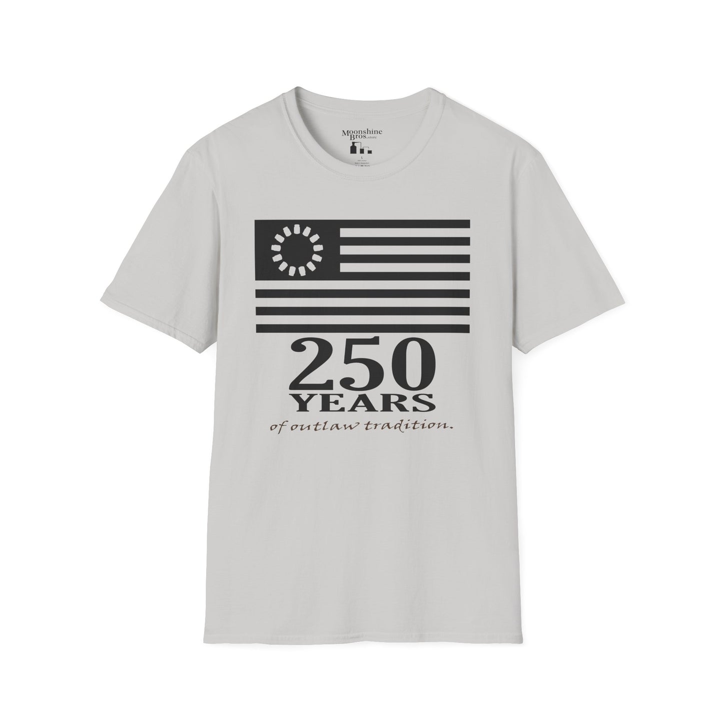 250 Years of Outlaw Tradition Mason Jar Flag Shirt - Low-Vis Cut