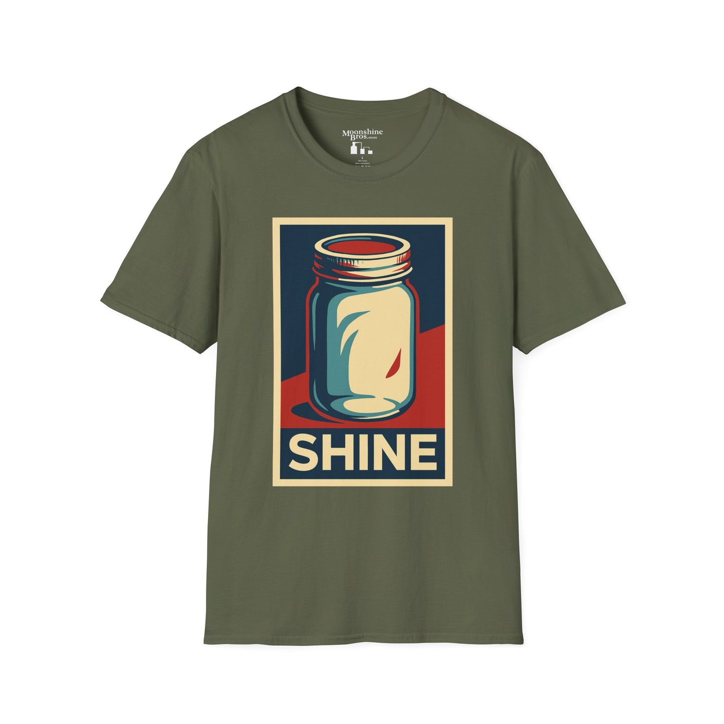 SHINE Mason Jar Poster Shirt