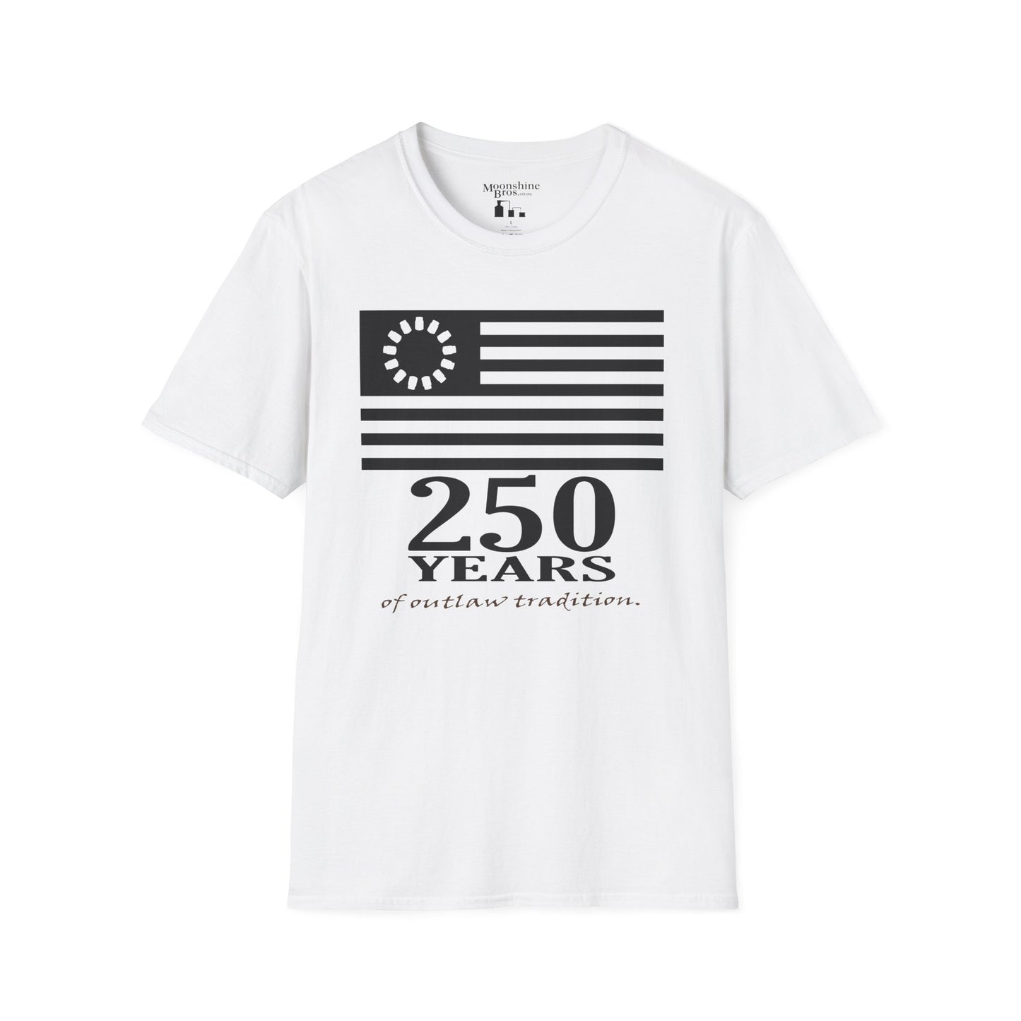 250 Years of Outlaw Tradition Mason Jar Flag Shirt - Low-Vis Cut