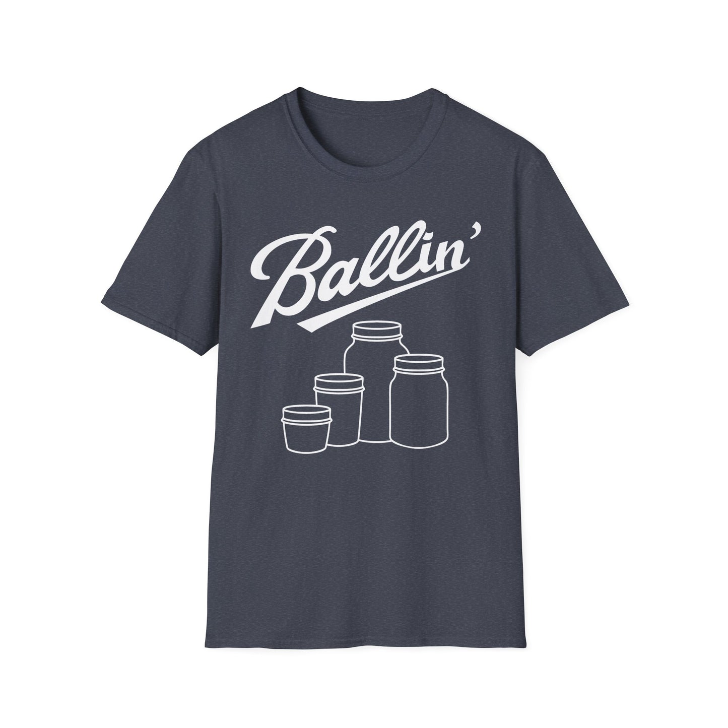 Multiple Mason Jars Moonshine & Canning Softstyle Tee T-Shirt for Every Day Wear