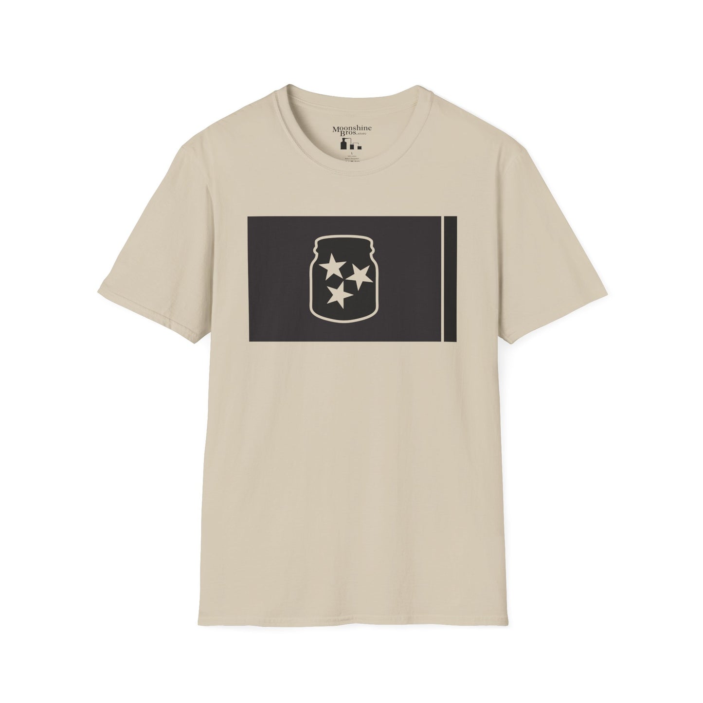 Tennessee Mason Jar Flag Shirt - Low-Vis Cut