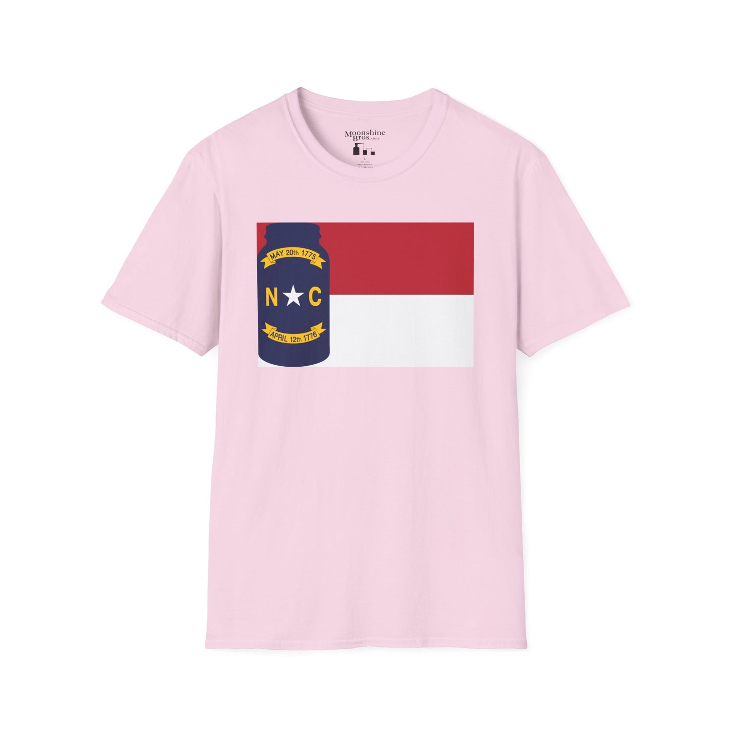 North Carolina Mason Jar Flag Shirt