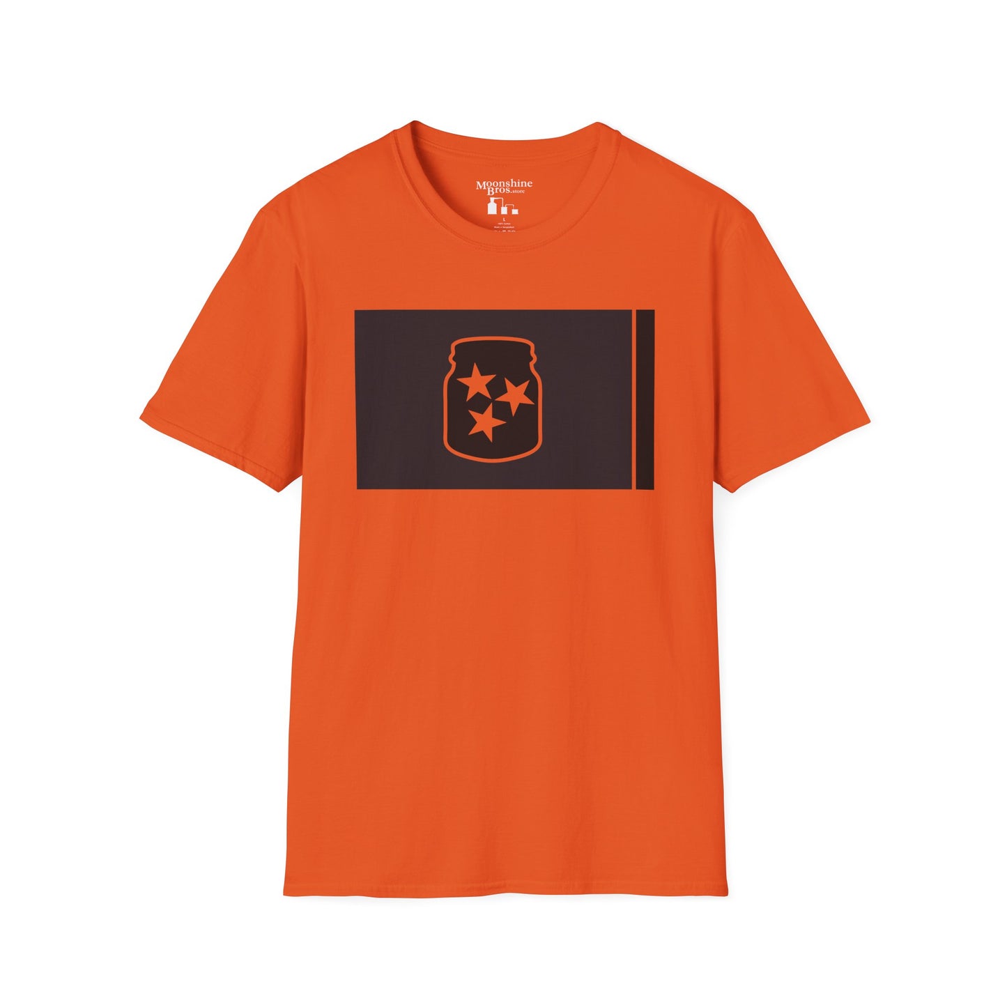 Tennessee Mason Jar Flag Shirt - Low-Vis Cut