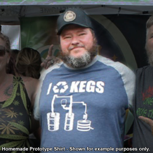 I Recycle Kegs Moonshiner & Hobbyist Distiller Softstyle Tee T-Shirt