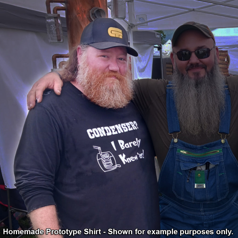 Condenser? I Barely Knew 'Er! Humorous Moonshine Still Funny Softstyle Tee T-Shirt