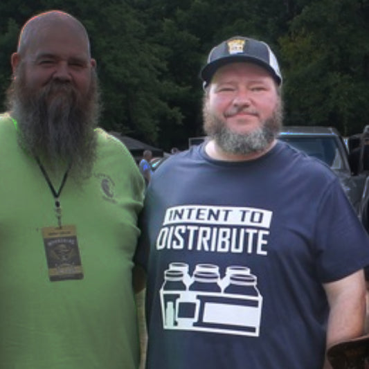 Intent To Distribute Mason Jar Case Moonshine & Canning Softstyle Tee T-Shirt