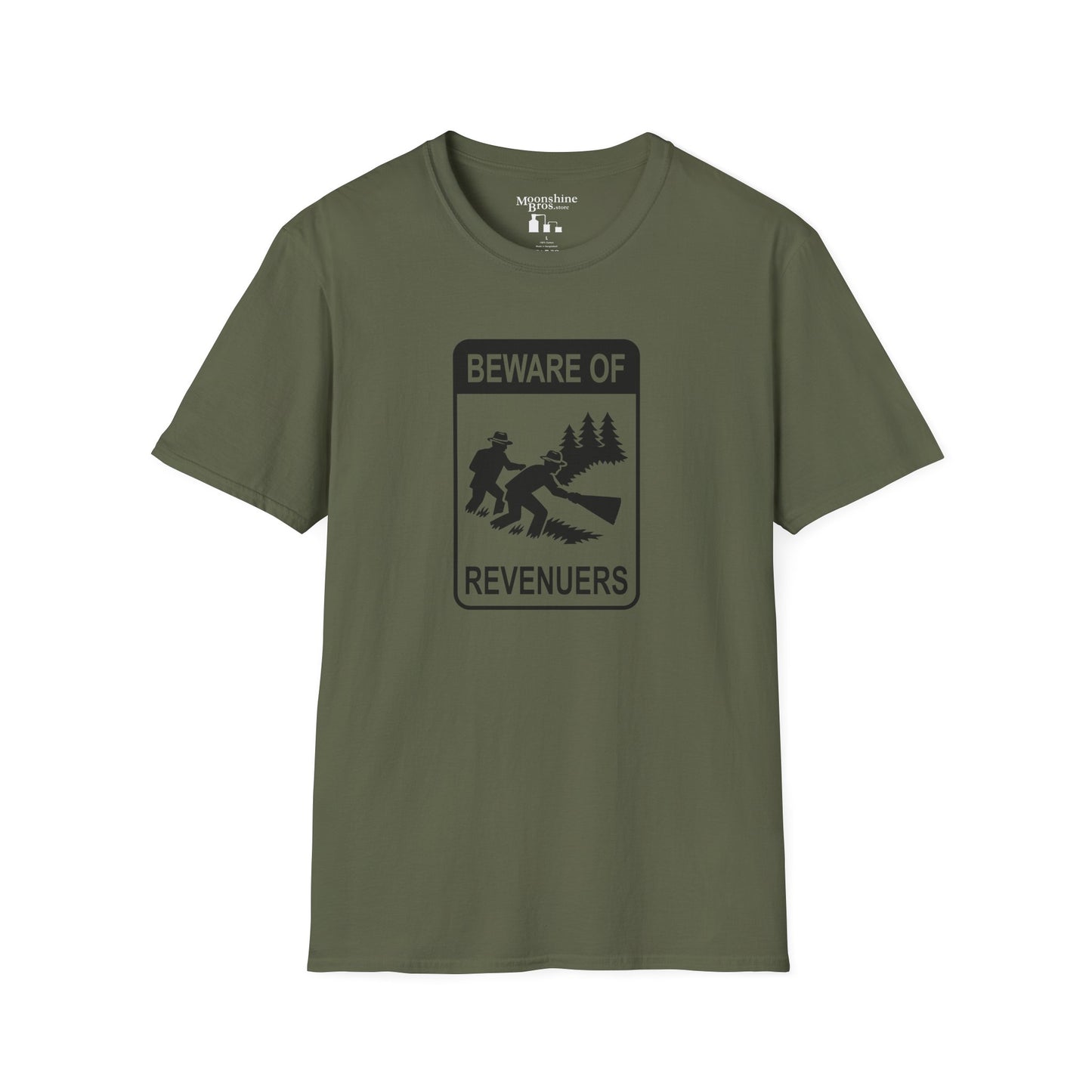 Beware Of Revenuers Wildlife Warning Style Shirt