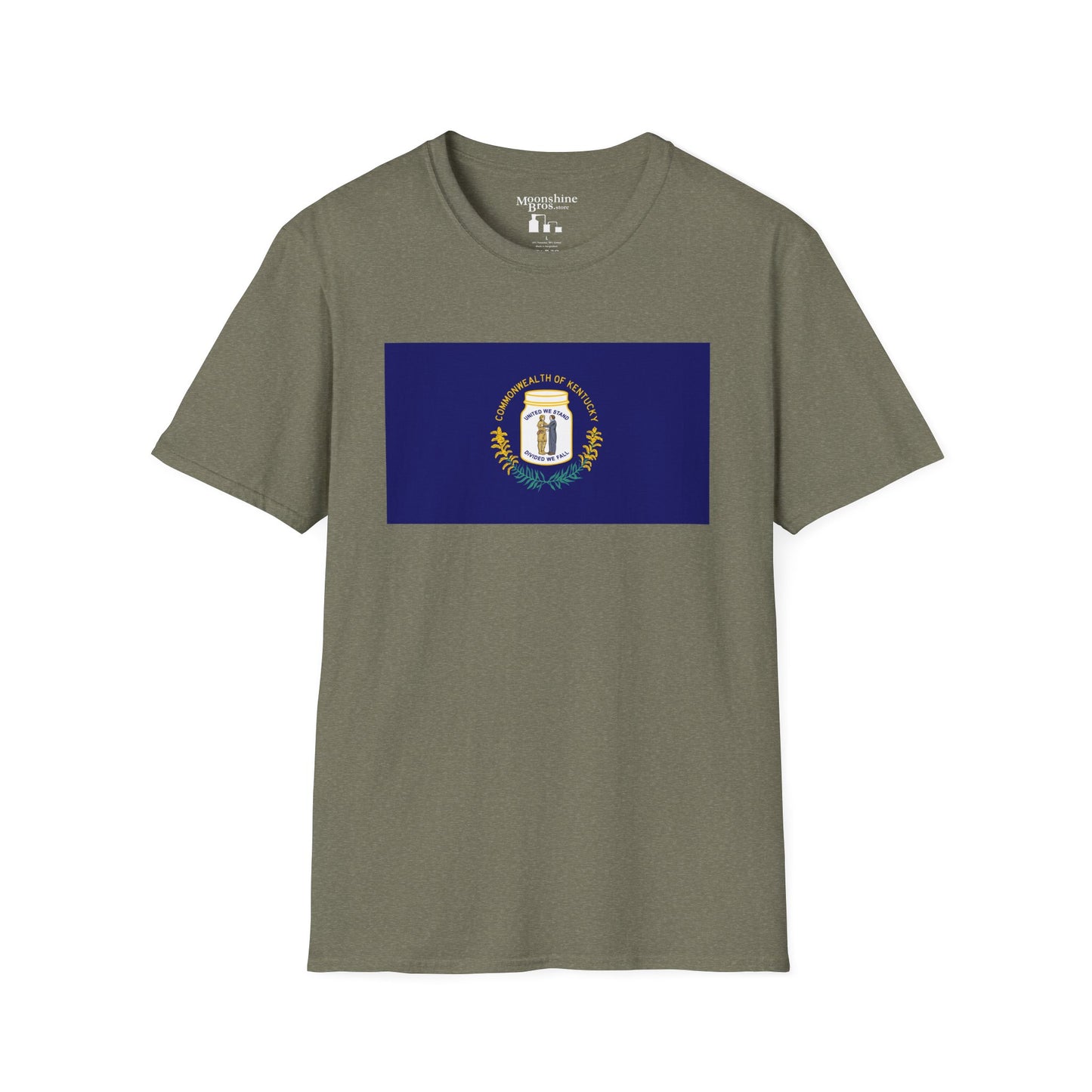 Kentucky Mason Jar Flag Shirt