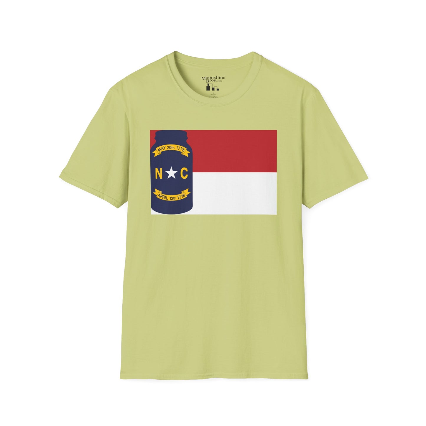 North Carolina Mason Jar Flag Shirt