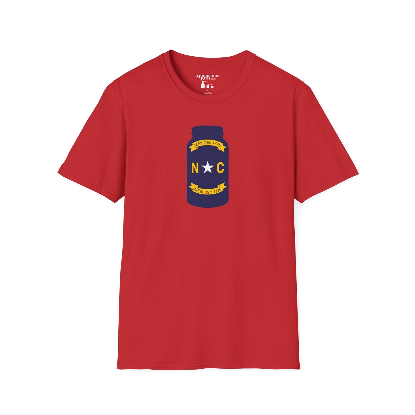 North Carolina Mason Jar & Banners Shirt