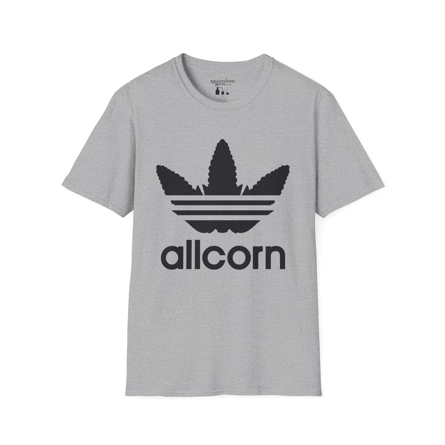 Allcorn Parody Sports Logo Moonshine Shirt