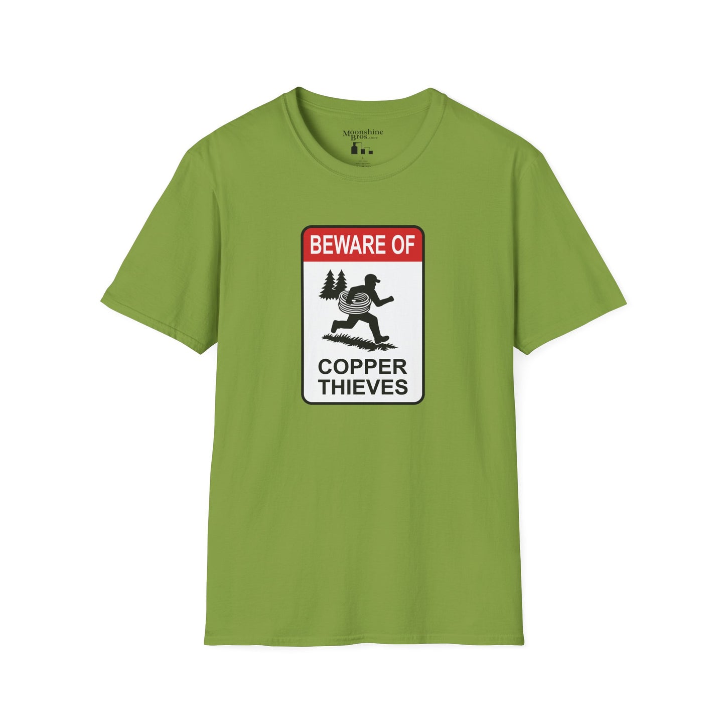 Beware Of Copper Thieves Wildlife Warning Style Shirt