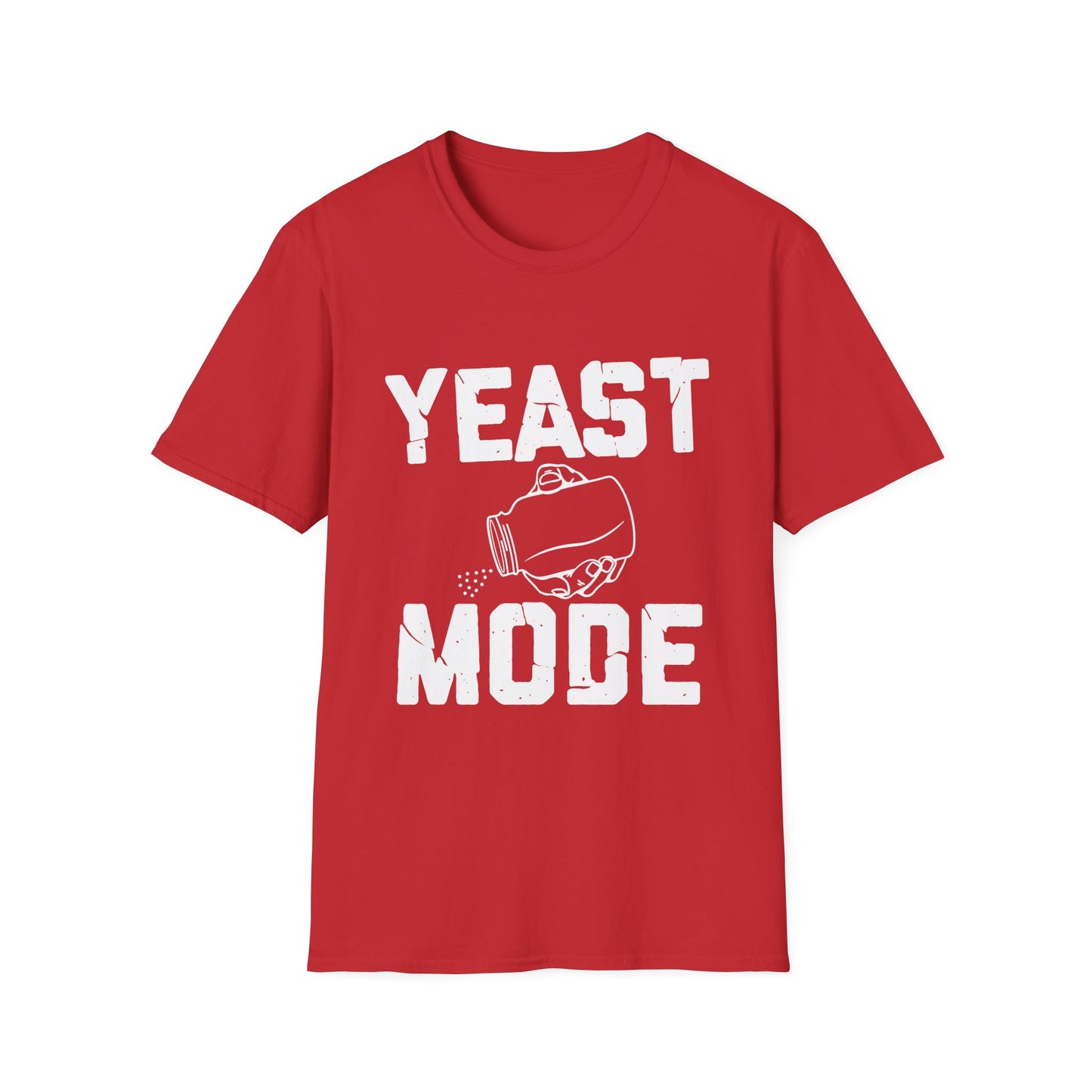 Yeast Mode (Mason Jar) Wine Mead Moonshine & Home Distilling Softstyle Tee T-Shirt