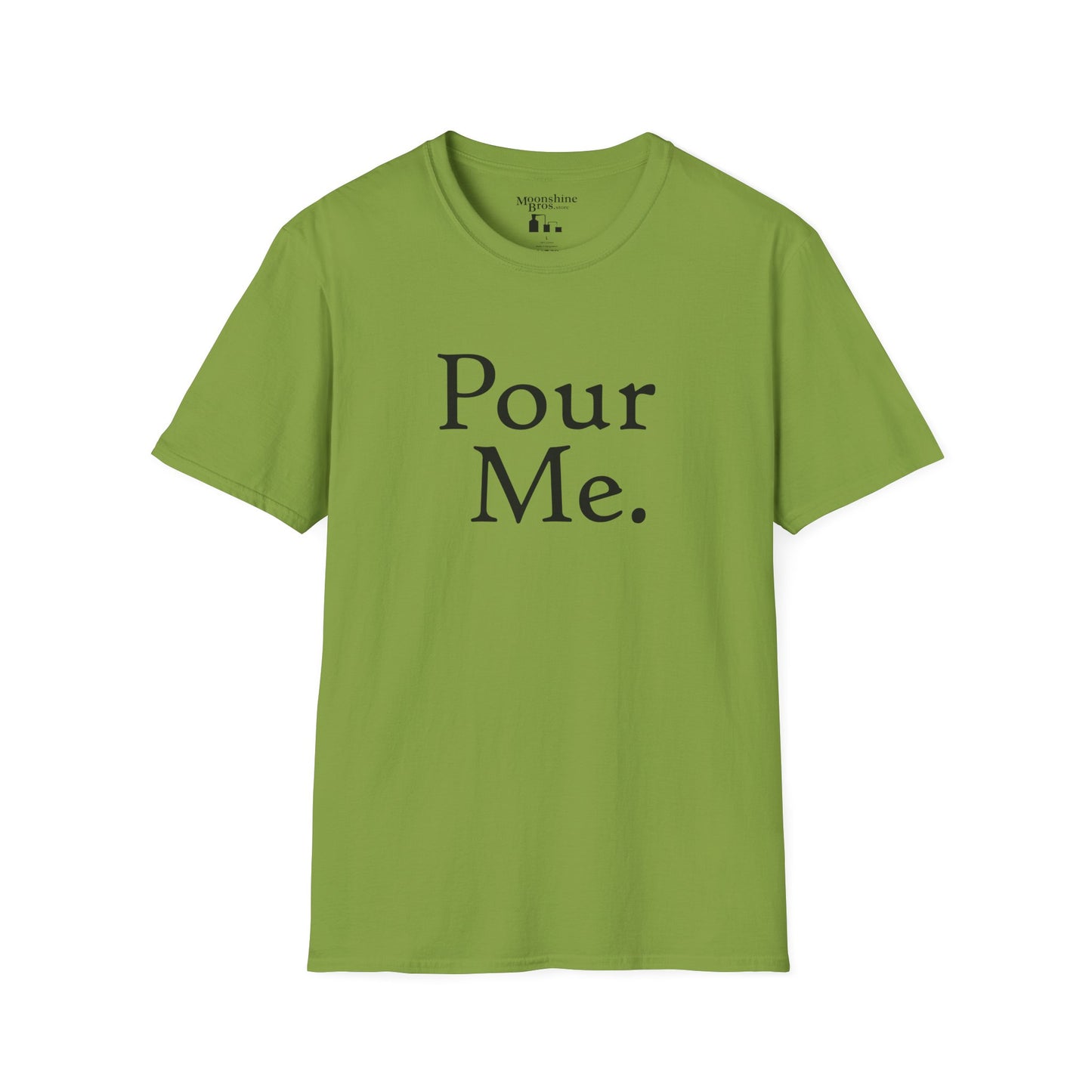 Pour Me. Minimalist Wordplay Shirt