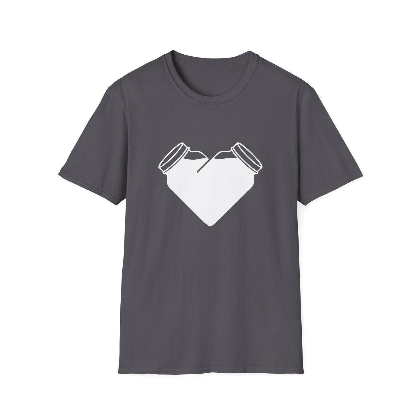 Mason Jar Heart Moonshine Love Softstyle Tee T-Shirt