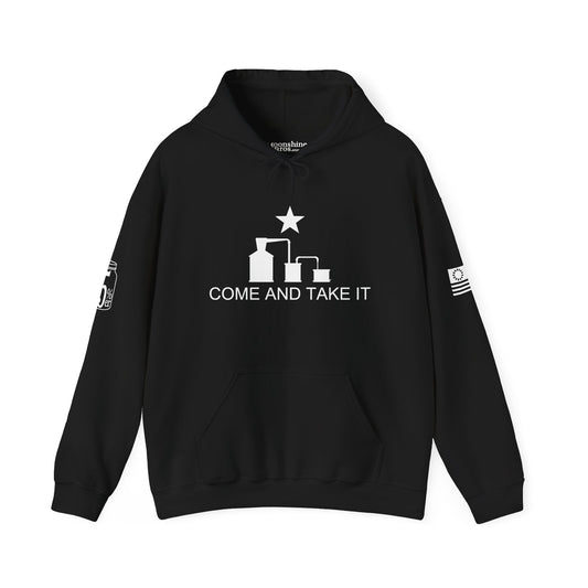 Come And Take It Moonshine Still Hoodie