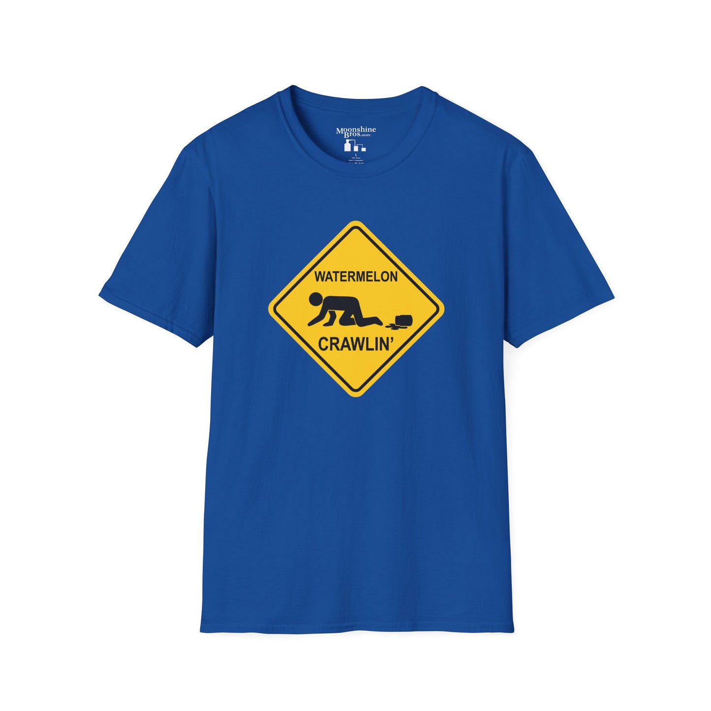 Watermelon Crawlin' Warning Sign Style Shirt