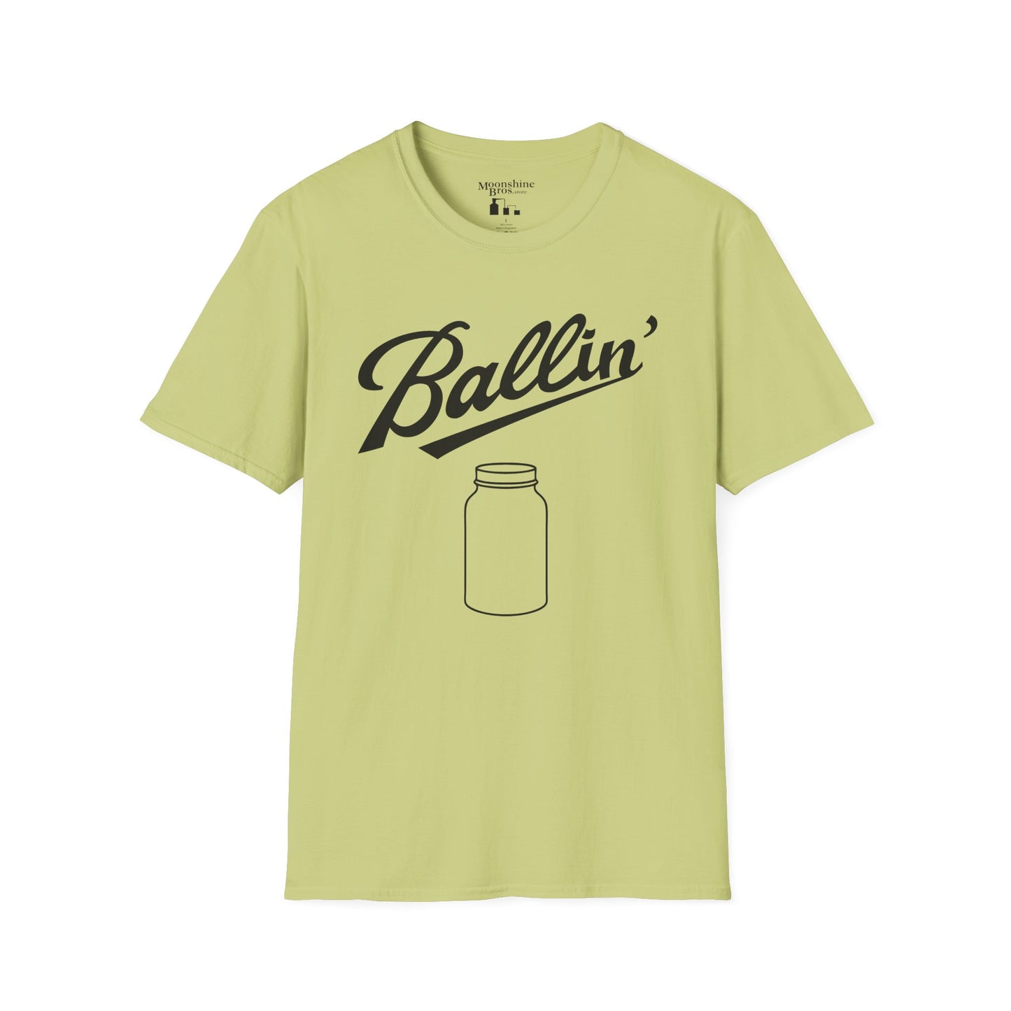 Ballin’ Single Mason Jar Moonshine & Canning Shirt