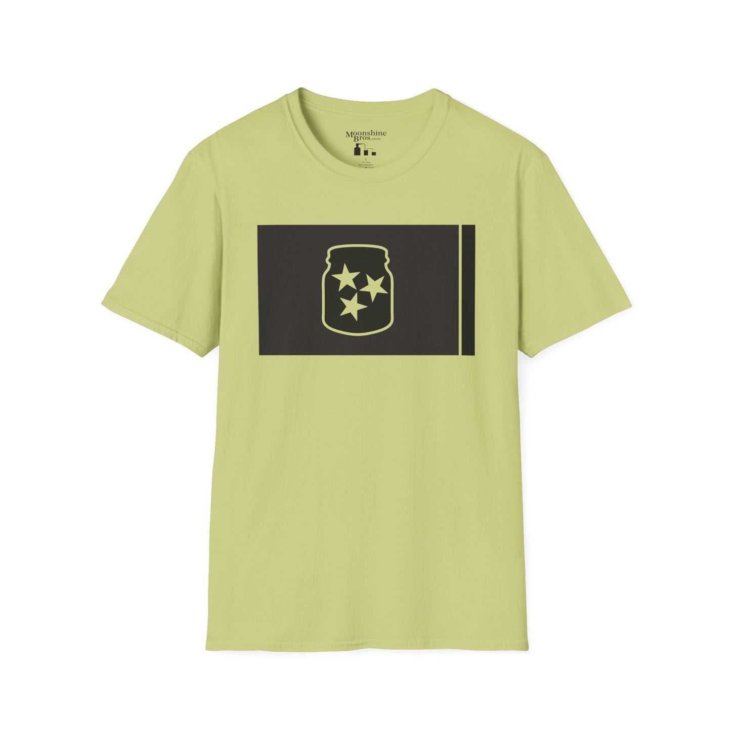 Tennessee Mason Jar Flag Shirt - Low-Vis Cut