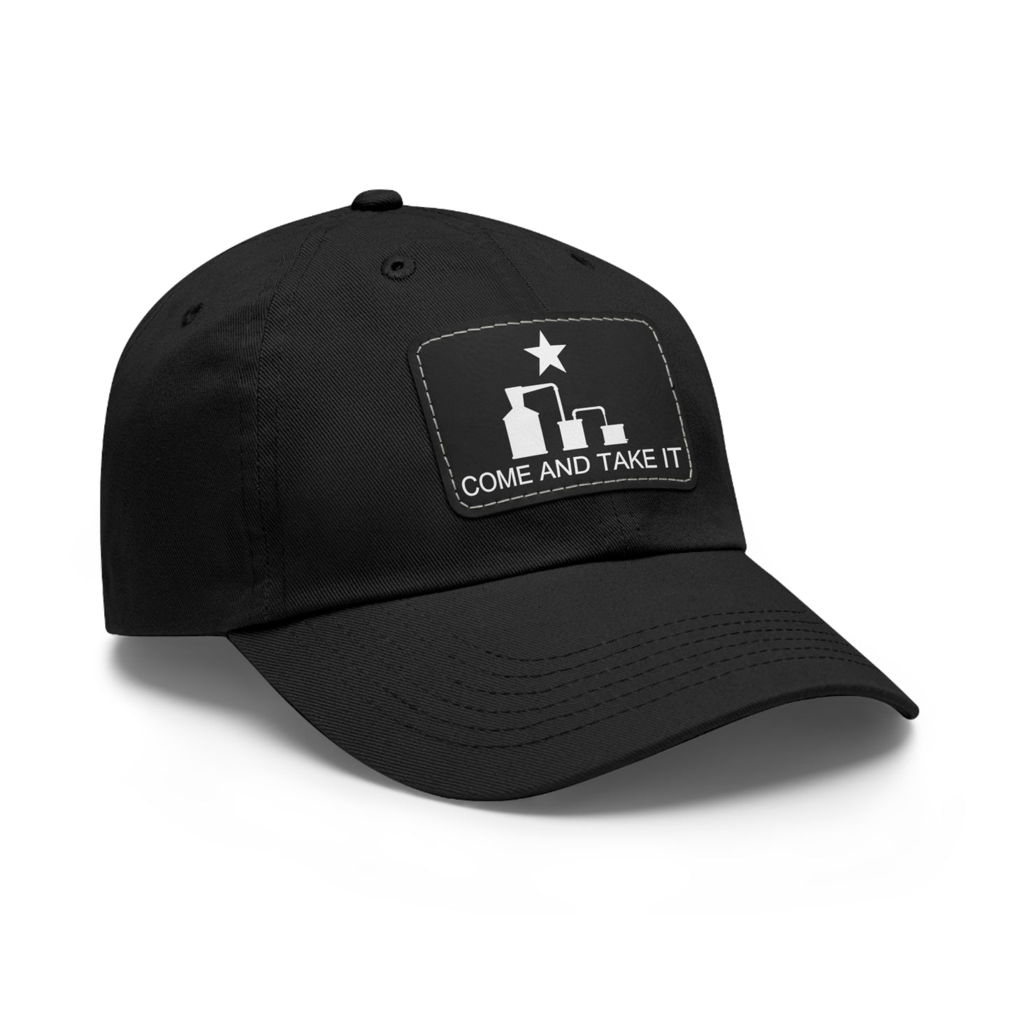 Come And Take It Moonshine Still Parody Stylish "Dad Hat" Cap w/ Patch