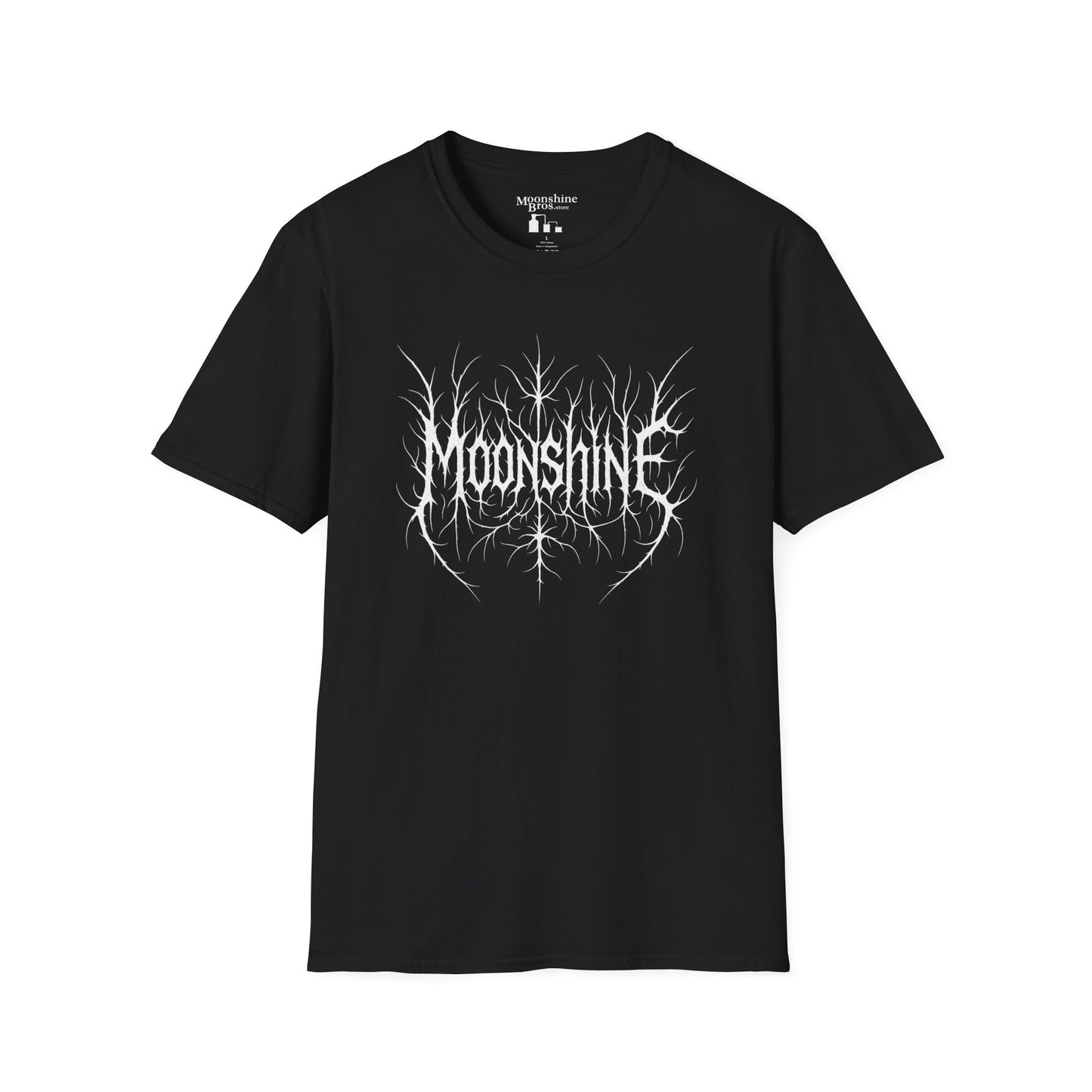 Black Metal Moonshine Logo Shirt