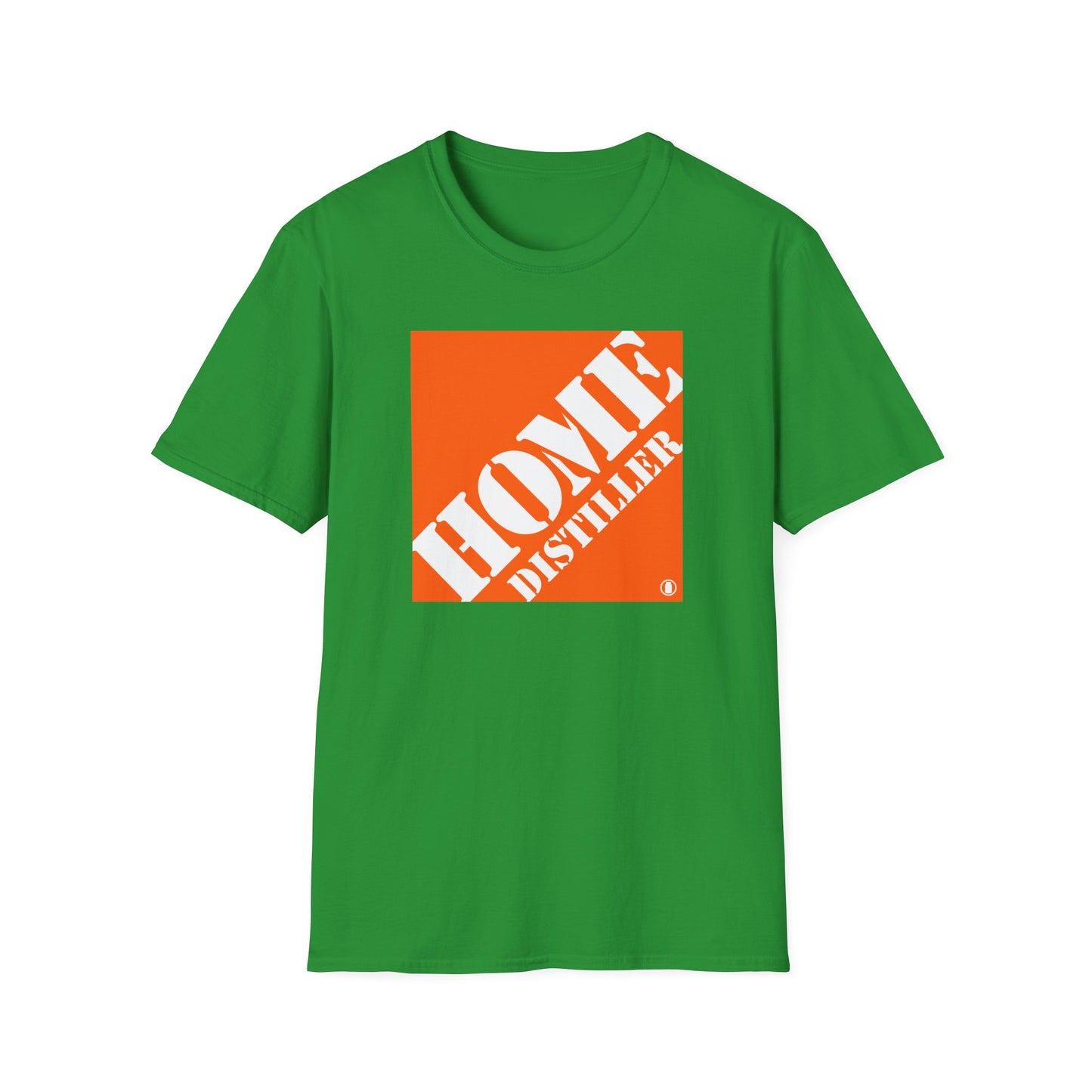 Home Distiller Parody Hardware Store Moonshine & Distilling Softstyle Tee T-Shirt