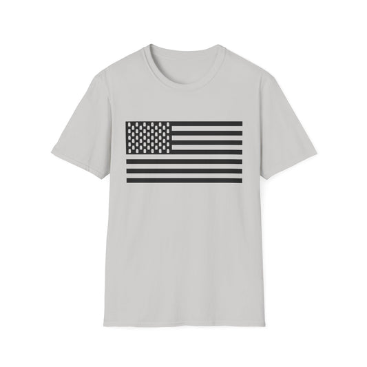 Mason Jar Tactical American Flag "Jars & Stripes" Softstyle Tee T-Shirt