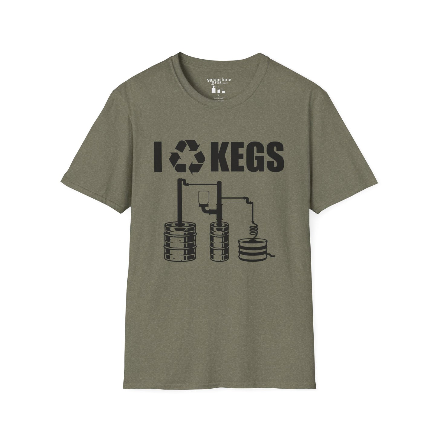 I Recycle Kegs Distiller Shirt
