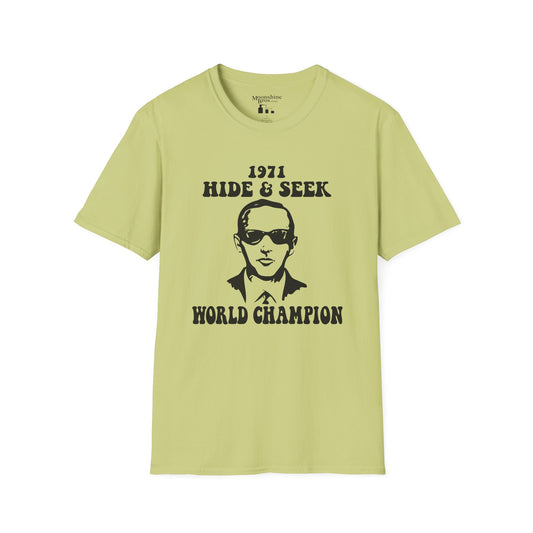 DB Cooper 1971 Hide & Seek World Champion Shirt