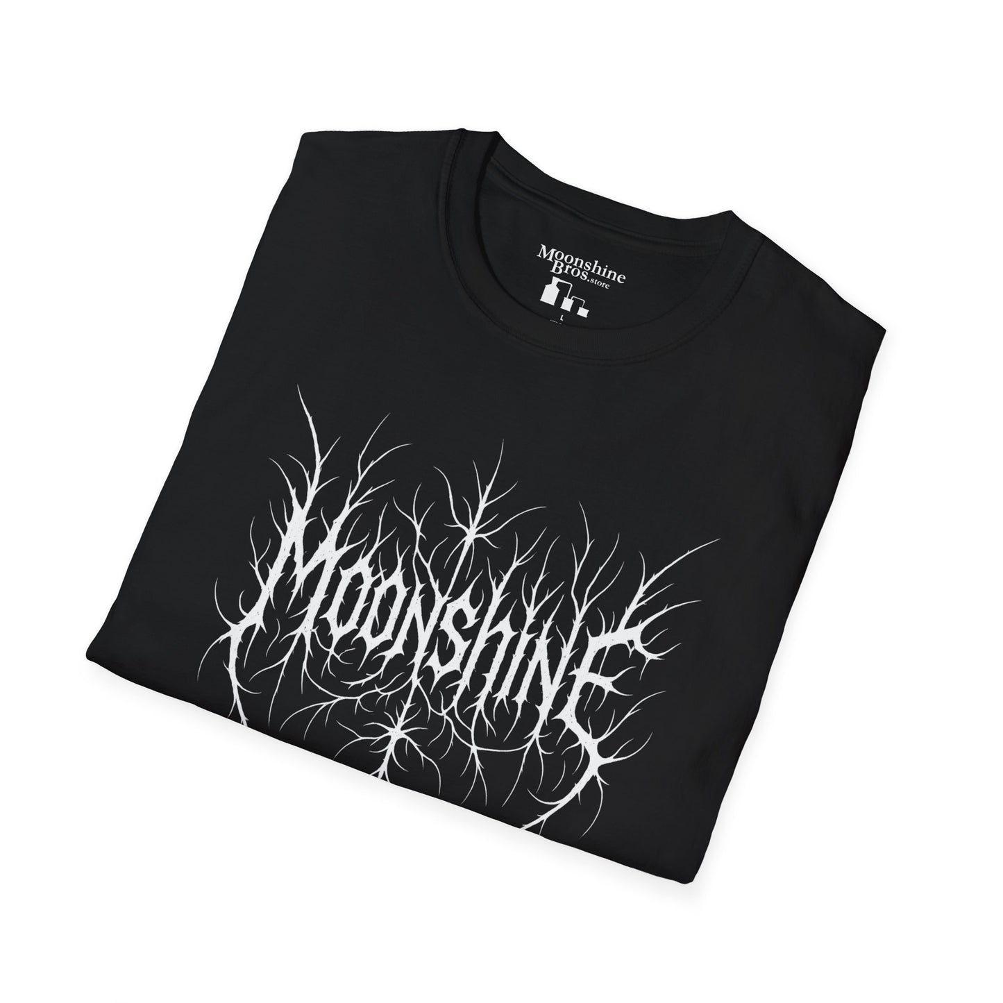 Black Metal Moonshine Logo Shirt