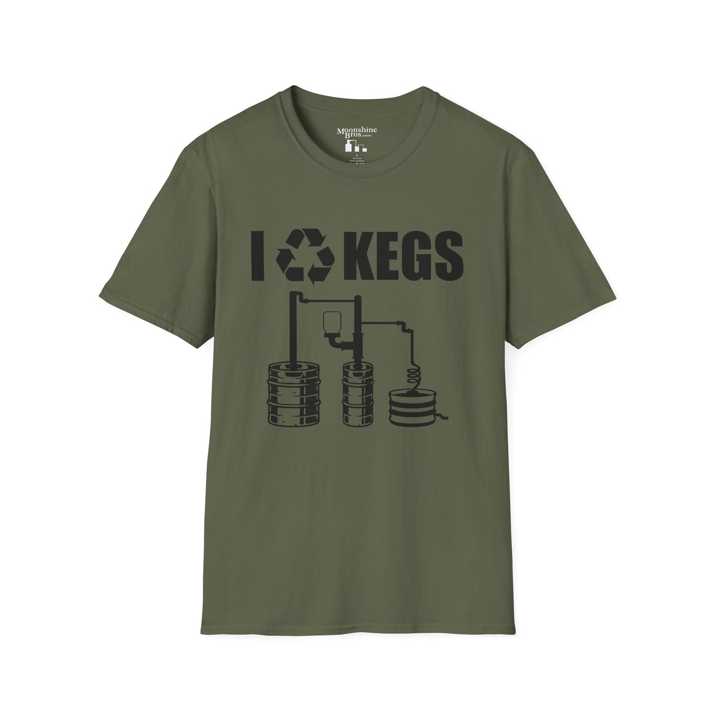I Recycle Kegs Distiller Shirt