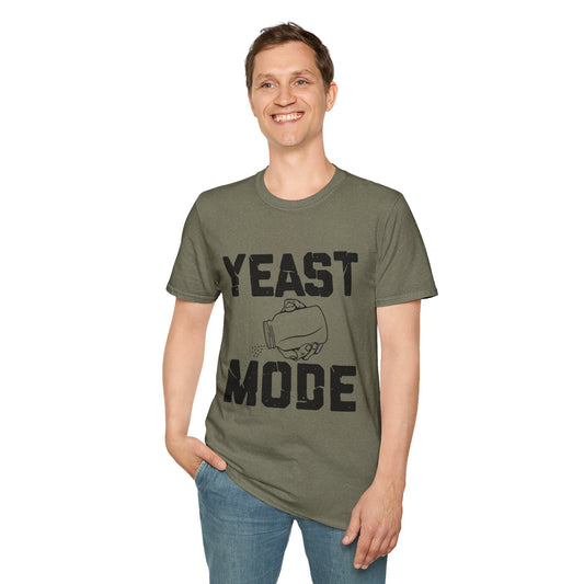 Yeast Mode (Mason Jar) Wine Mead Moonshine & Home Distilling Softstyle Tee T-Shirt