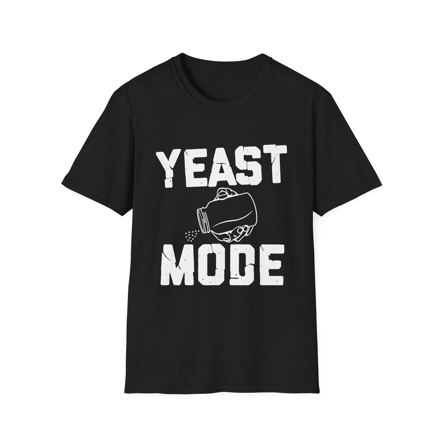 Yeast Mode (Mason Jar) Wine Mead Moonshine & Home Distilling Softstyle Tee T-Shirt