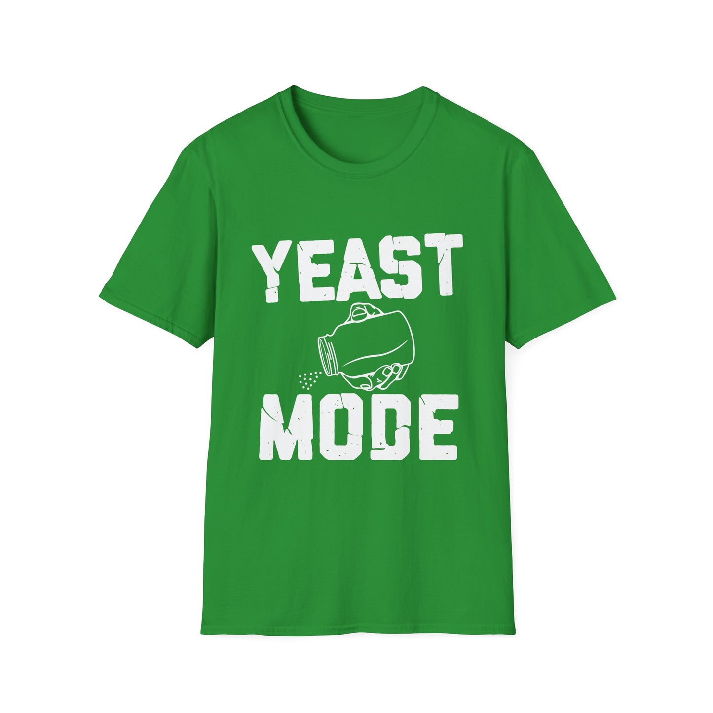 Yeast Mode (Mason Jar) Wine Mead Moonshine & Home Distilling Softstyle Tee T-Shirt